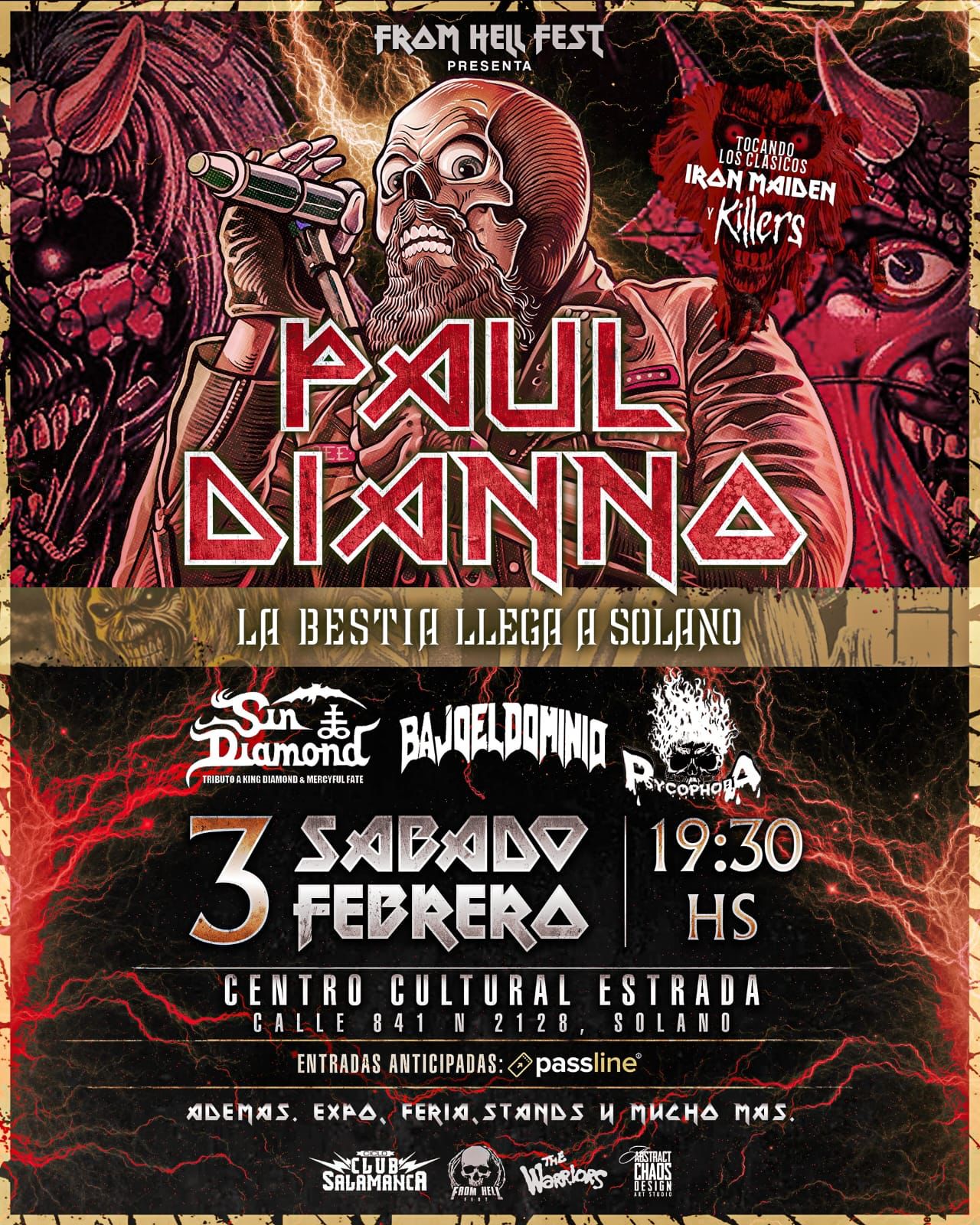 Paul Dianno – Solano – Buenos Aires Metal Shows