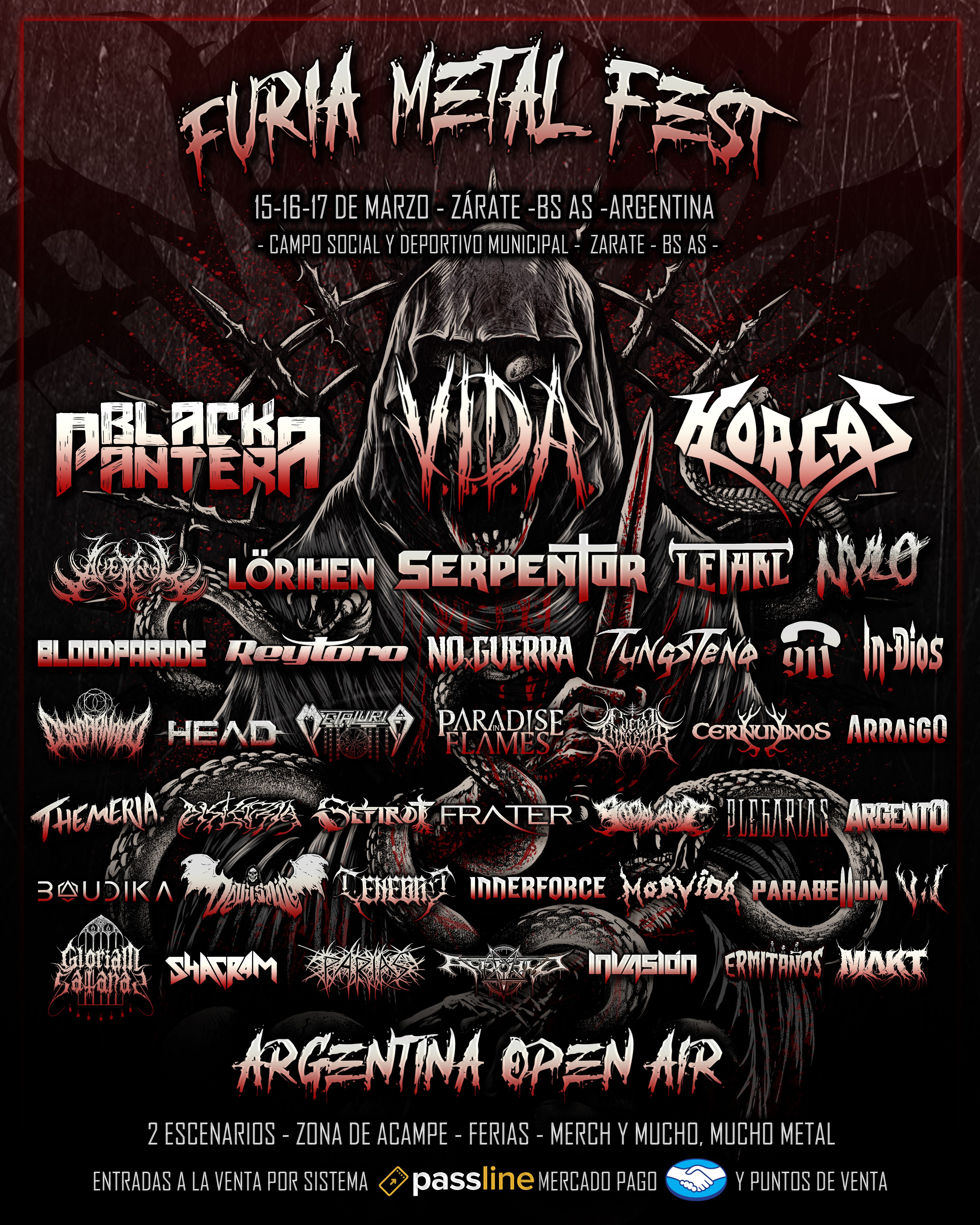 Furia Metal Fest 2024 Argentina