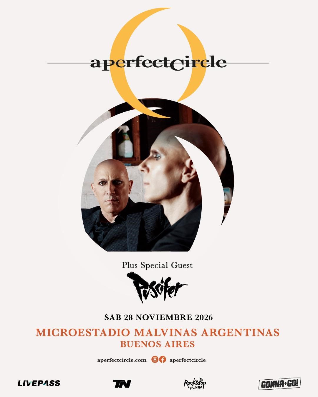 A PERFECT CIRCLE confirma su regreso a la Argentina luego de 13 años