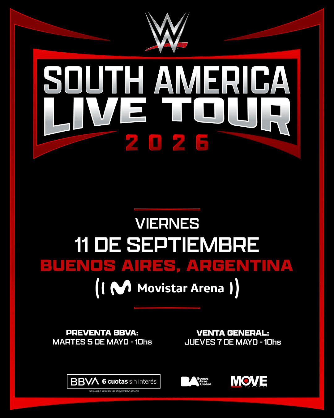 WWE EN ARGENTINA 🇦🇷