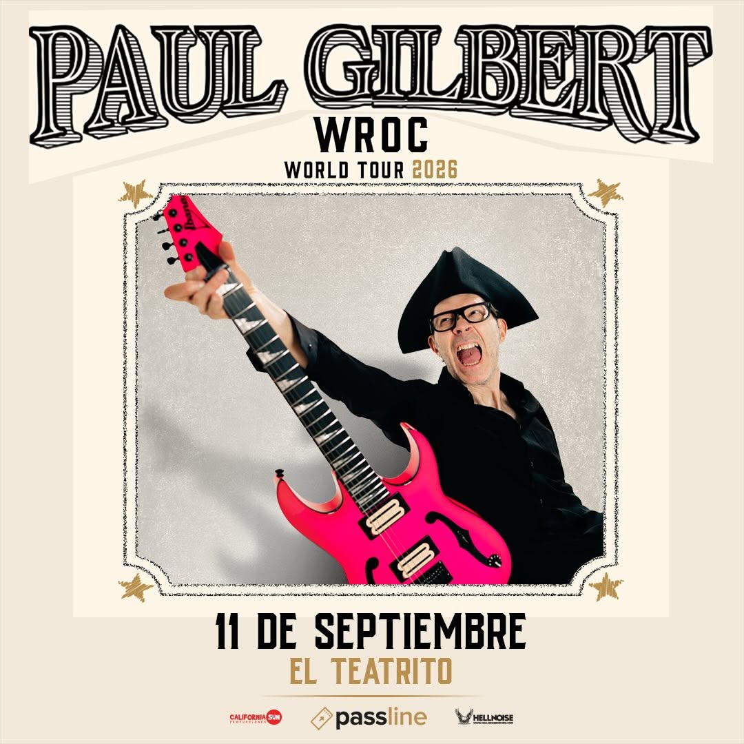 PAUL GILBERT EN ARGENTINA
