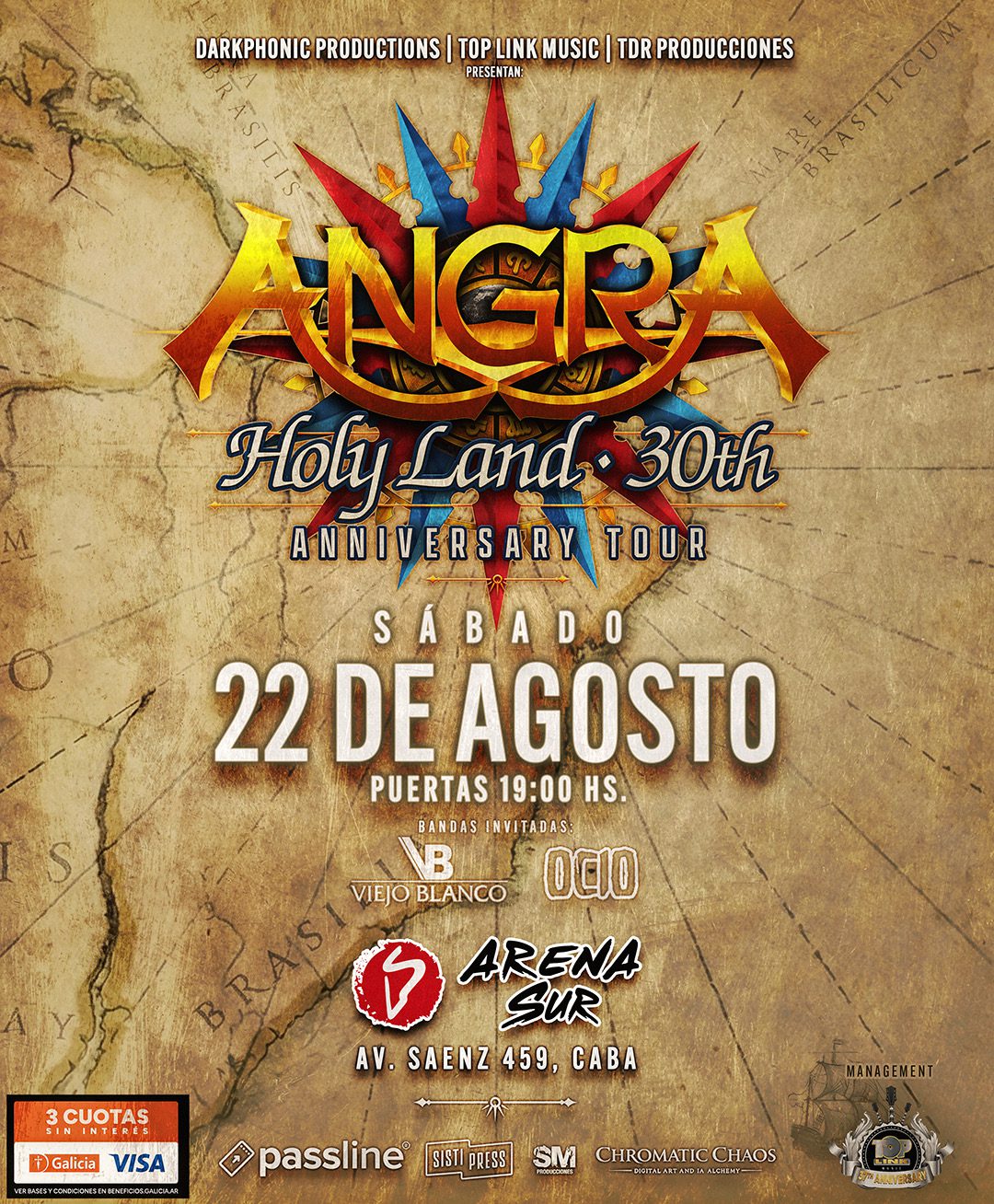 Angra en Argentina