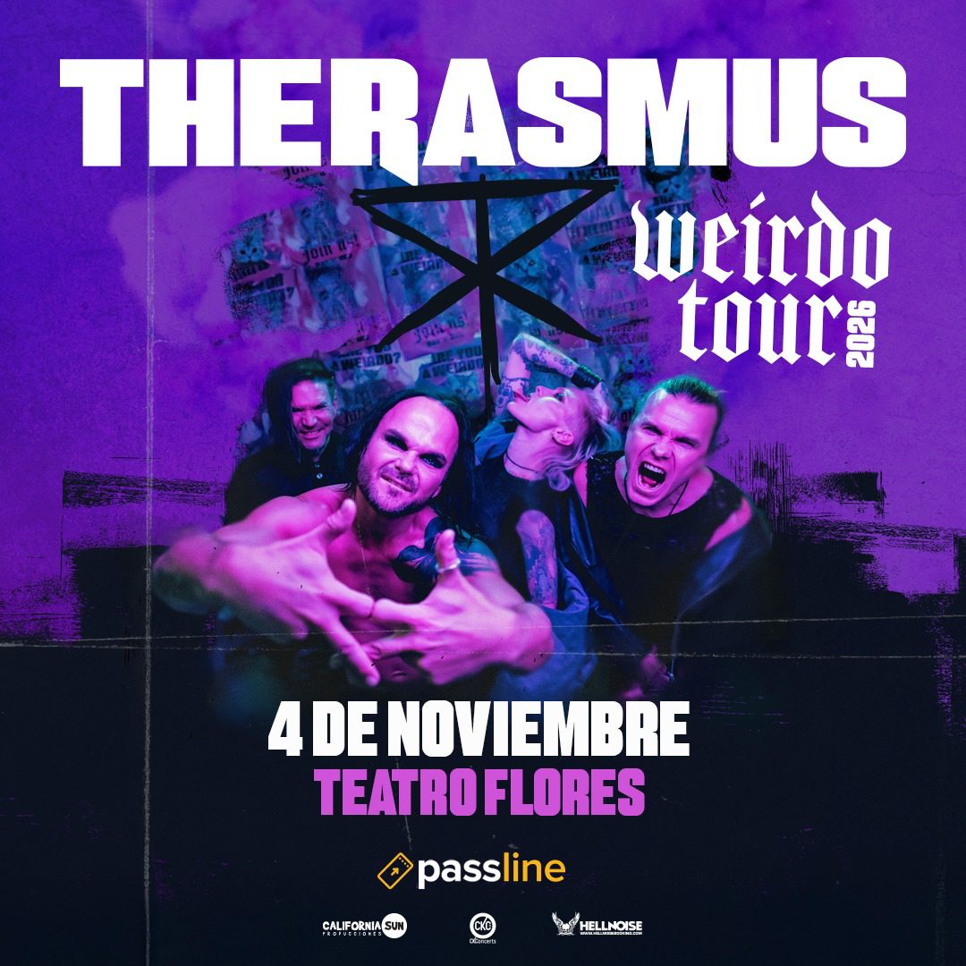 THE RASMUS VUELVE A ARGENTINA CON SU “WEIRDO TOUR”