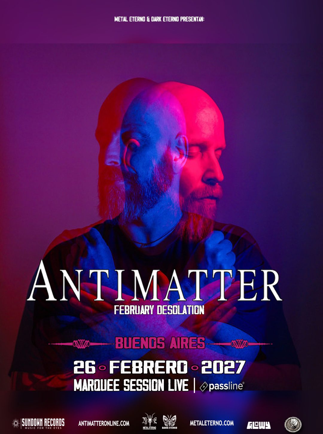 Antimatter por primera vez en Argentina