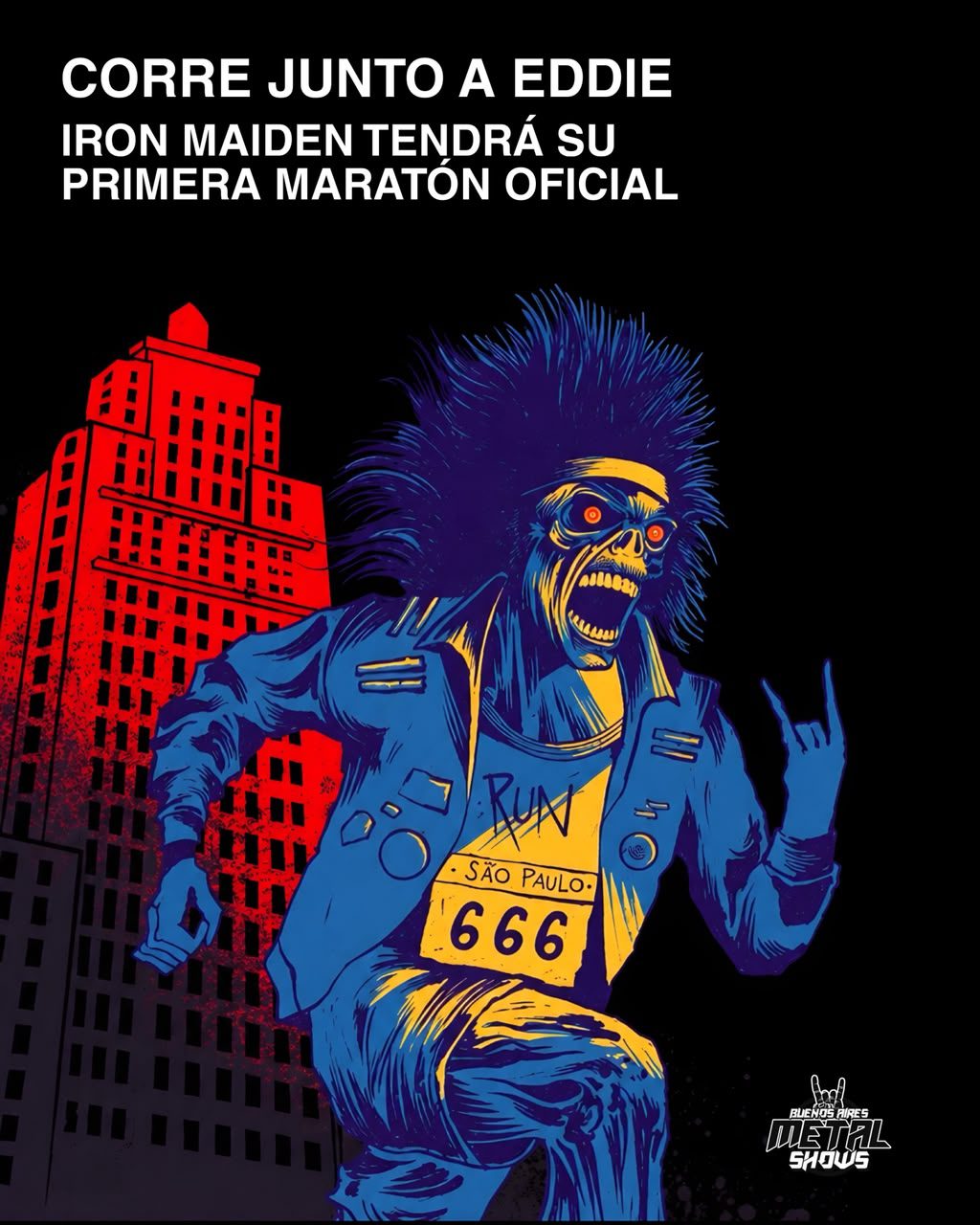 Iron Maiden tendra su primera Maraton Oficial