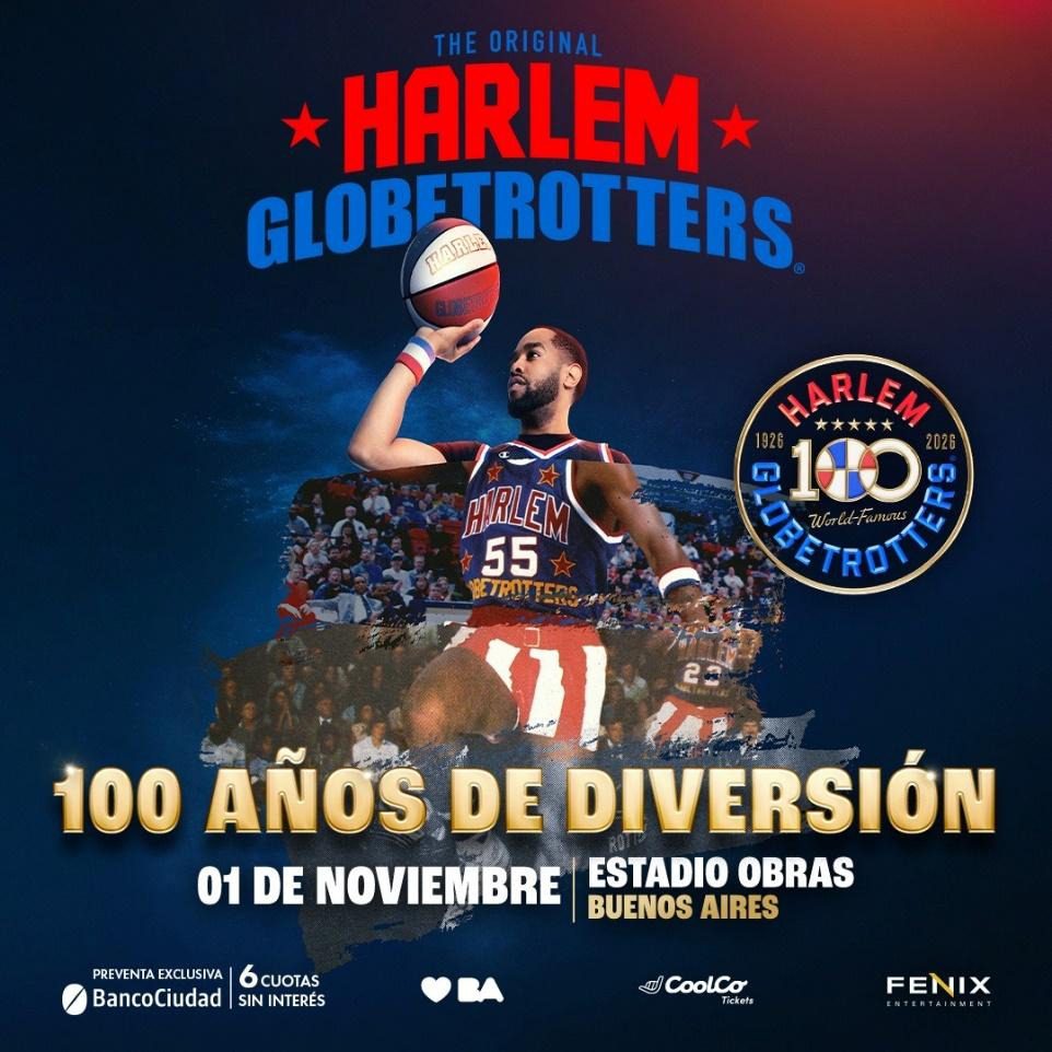 THE HARLEM GLOBETROTTERS en Argentina